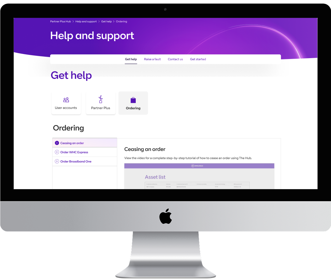 Help and Support
